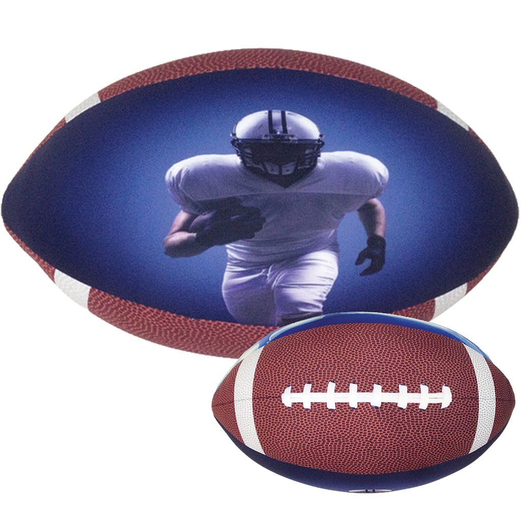 Iscream Football 3D Microbead Pillow