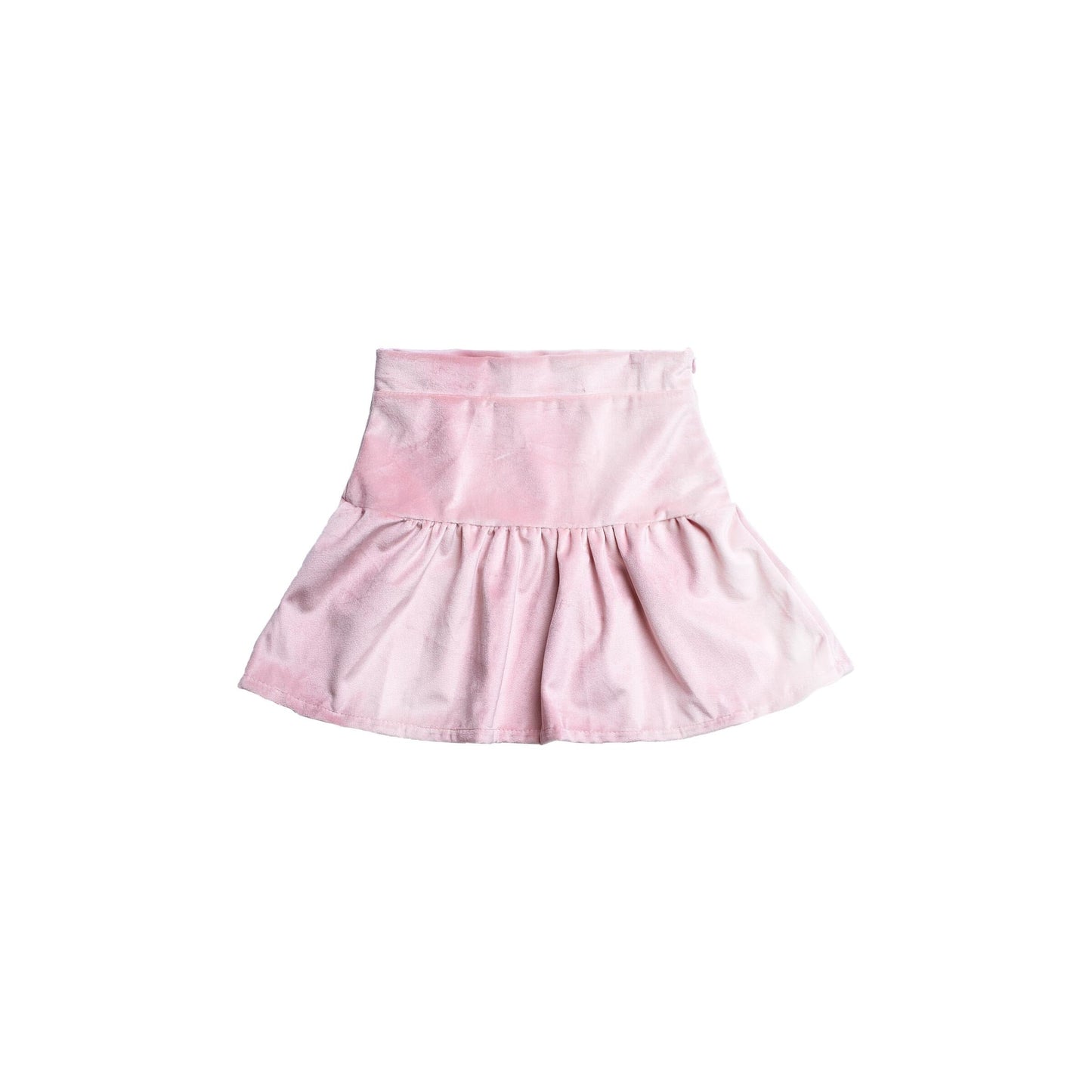 Imoga Isabella Powder Pink Ruffle Skirt and vest set