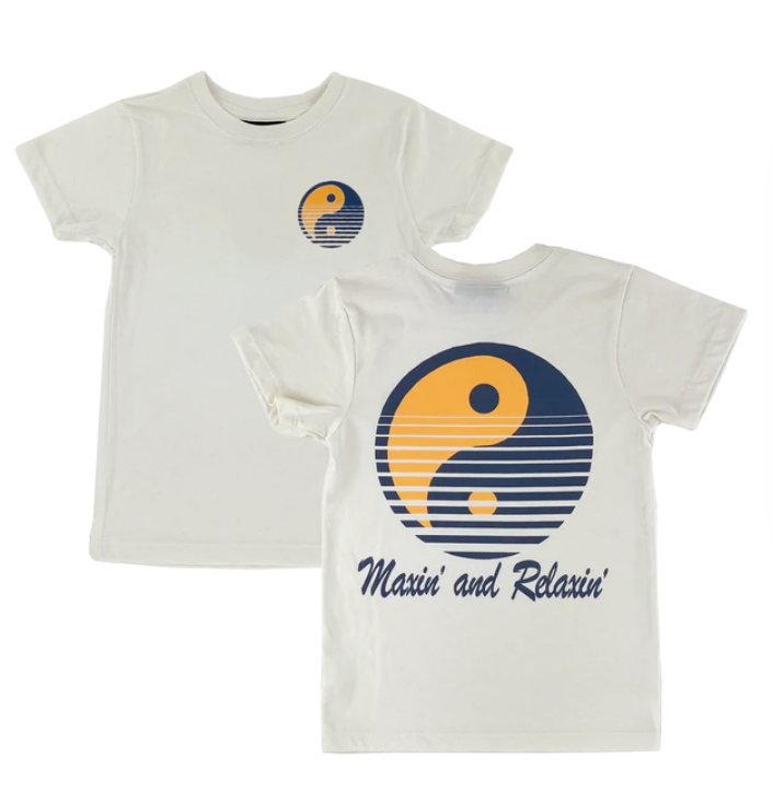 Tiny Whales Maxin and Relaxin Short Sleeve T-Shirt