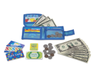 Melissa & Doug Pretend-to-Spend Wallet