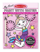 Melissa & Doug My First Paint With Water Kids' Art Pad With Paintbrush