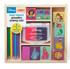 Melissa & Doug Disney Princess Wooden Stamp Set