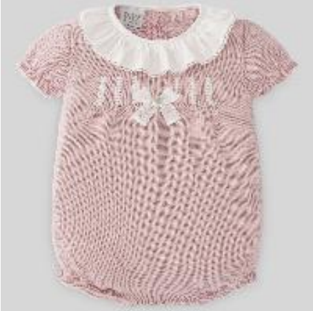 Paz Rodriguez Knit Newborn Romper Leda