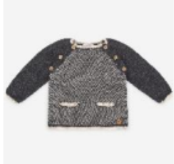 Paz Rodriguez Knit Newborn Sweater  And Leggings Tesoro