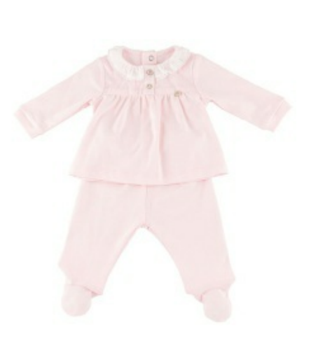 PURETE Baby Girl Pink Dress from LeTank NYC | Shop Now