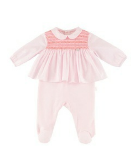 Purete Baby Girls Pink Dress