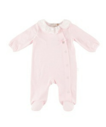 Purete Baby Pink Footie