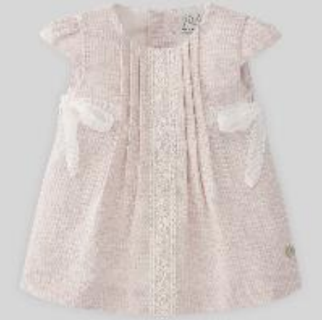 Paz Rodriguez Woven Newborn Dress Neboa