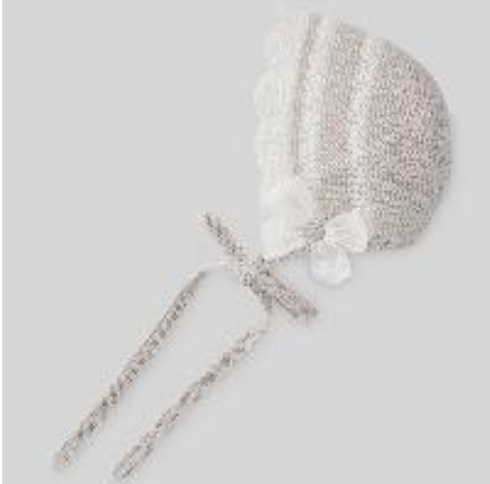 Paz Rodriguez Knit Newborn Bonnet Luar