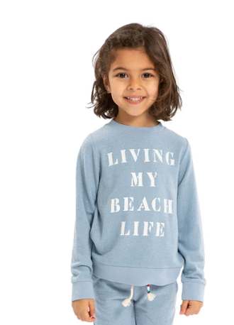 Sol Angeles Beach Life Blue Pullover