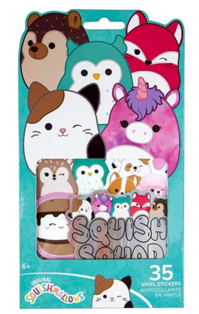 Fashion Angels Squish Mallow 35 Vinyl Stickers Pack