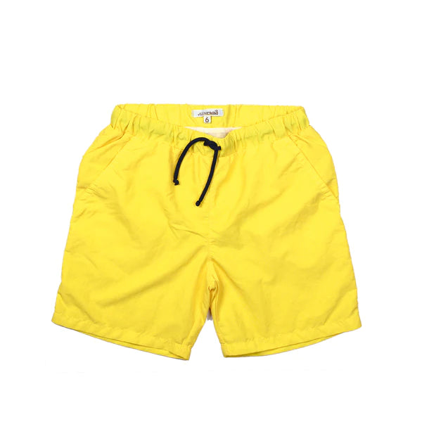 yellow swim trunks
