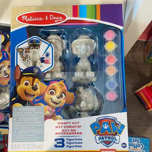 Melissa & Doug Paw Patrol Craft Kit - Pup Figurines