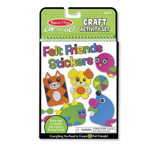 Melissa & Doug On-The-Go Crafts - Felt Friends