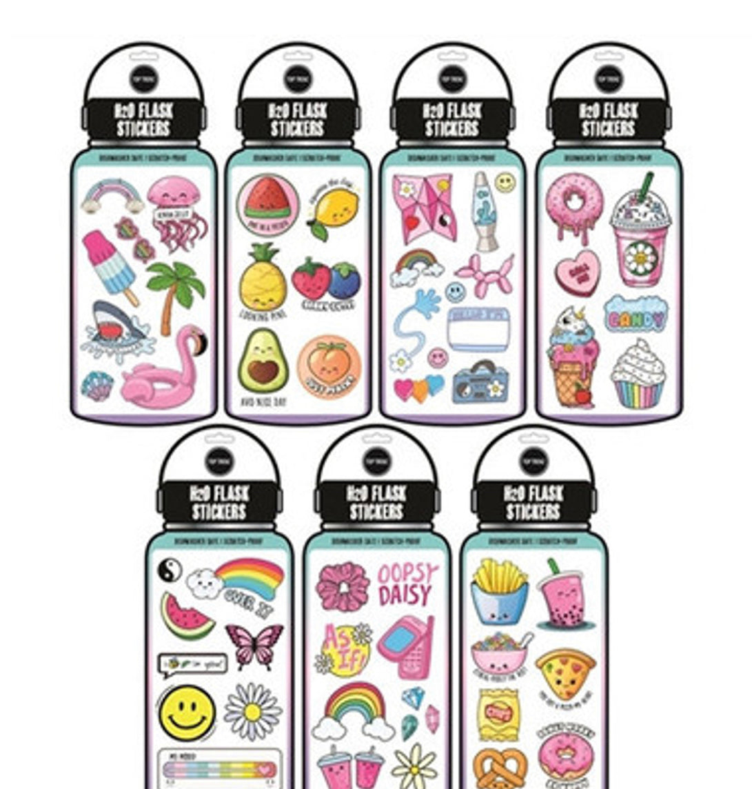 Top Trenz H2O Flask Stickers