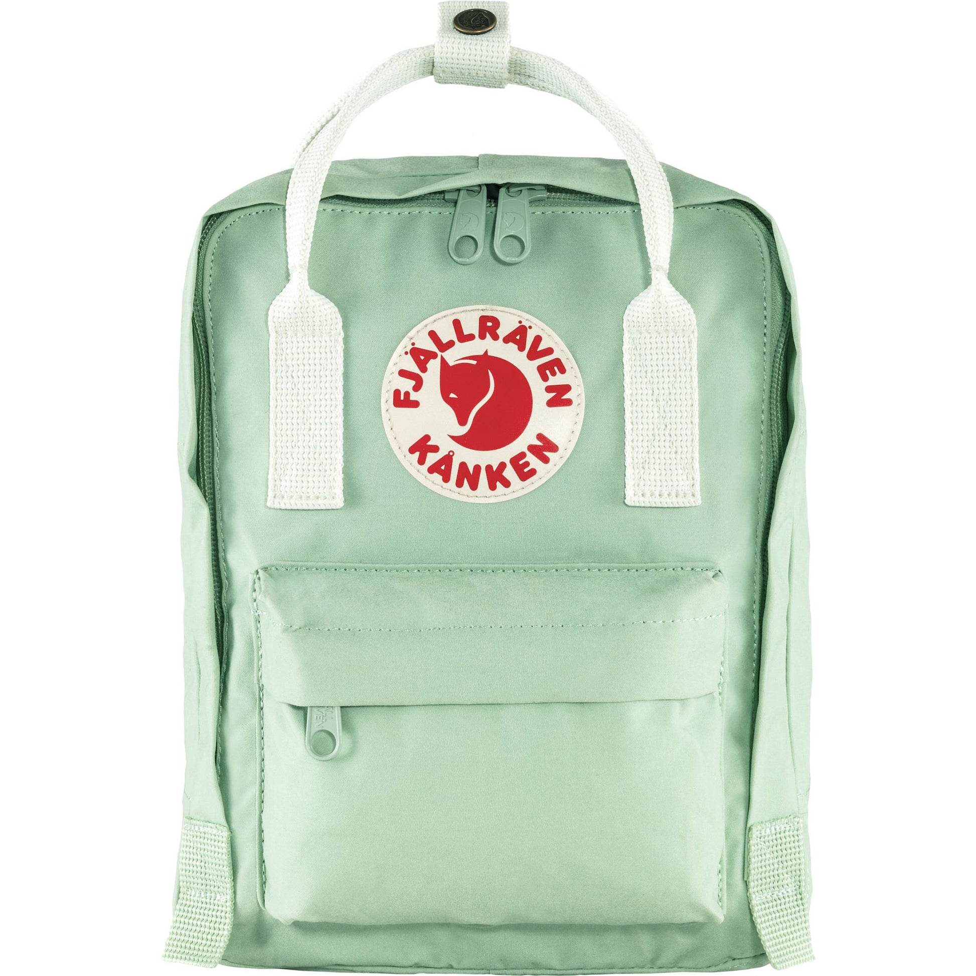 Mini light green backpack