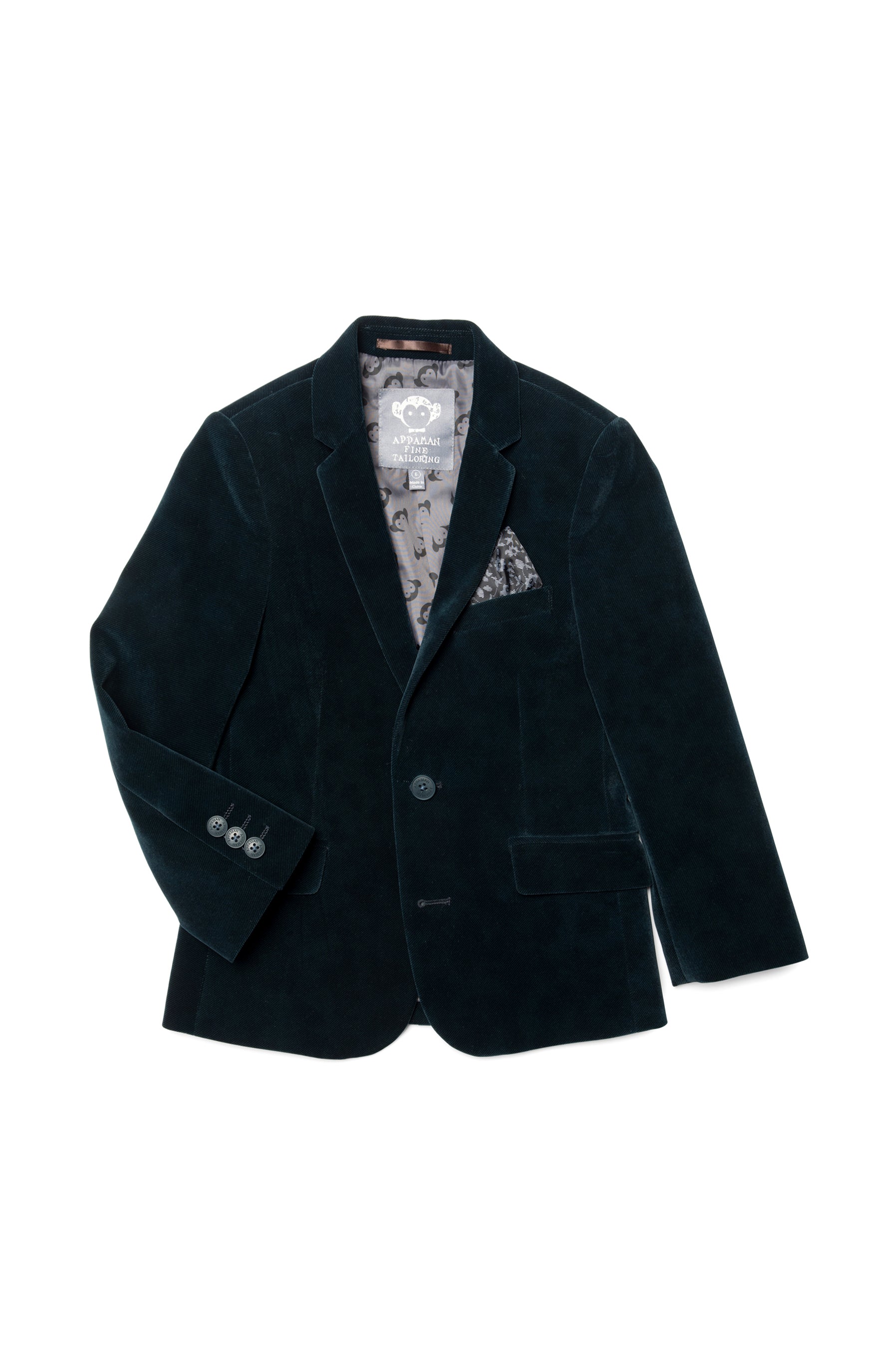 Appaman Boys blazer, velvet blue