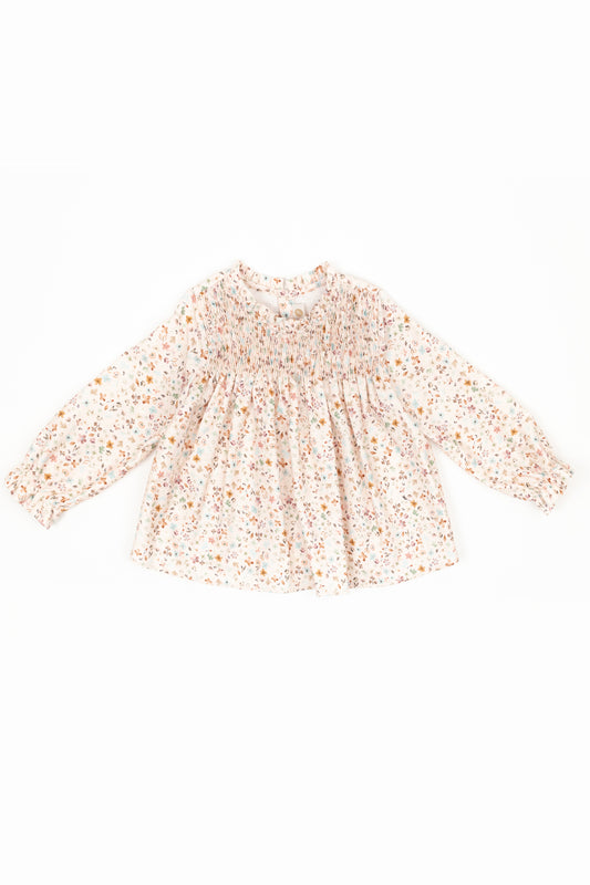 PURETE Softest Floral Blouse Girls | Gentle Girls Clothing
