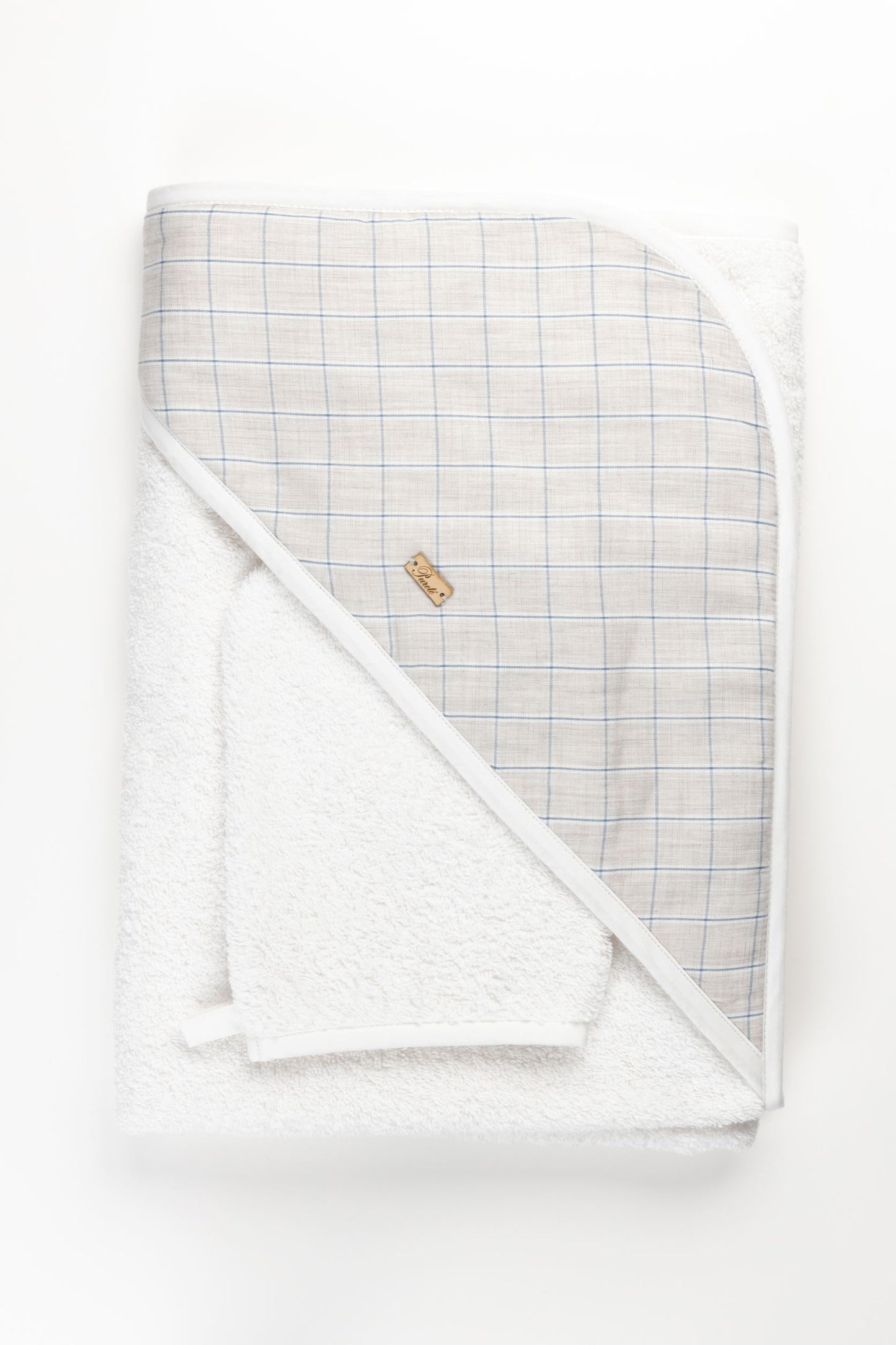 Purete Baby Grey Square Towel Set