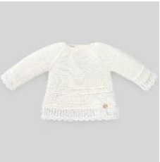 Paz Rodriguez Knit Newborn Sweater And Leggings Dulzura
